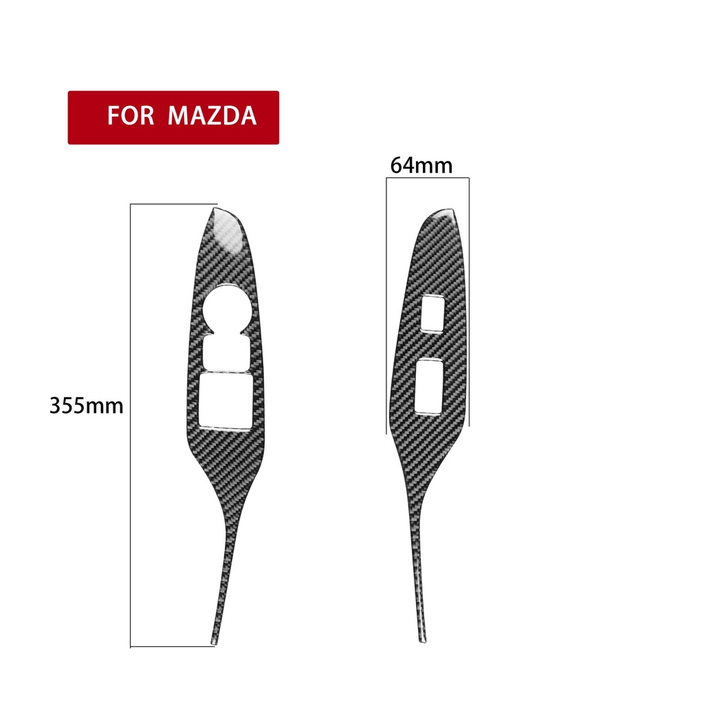 Carbon Fiber Door Trims Covers For Miata ND (Club & Grand Touring